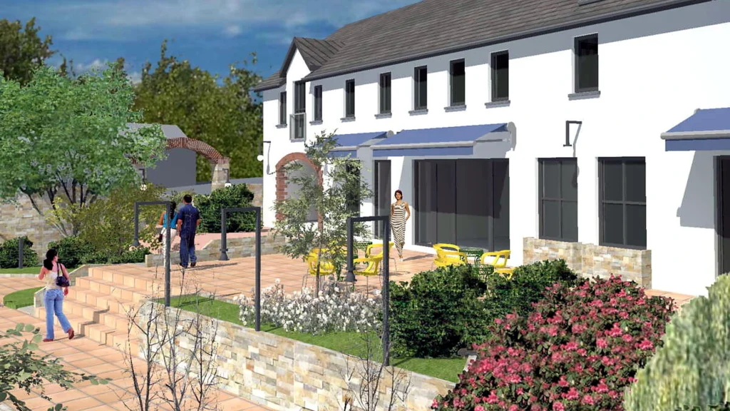 Edel Regan Architects, R.I.A.I. has been granted planning 05/07/2018,on behalf of their client for a mixed use development in Knockraha, Co Cork.