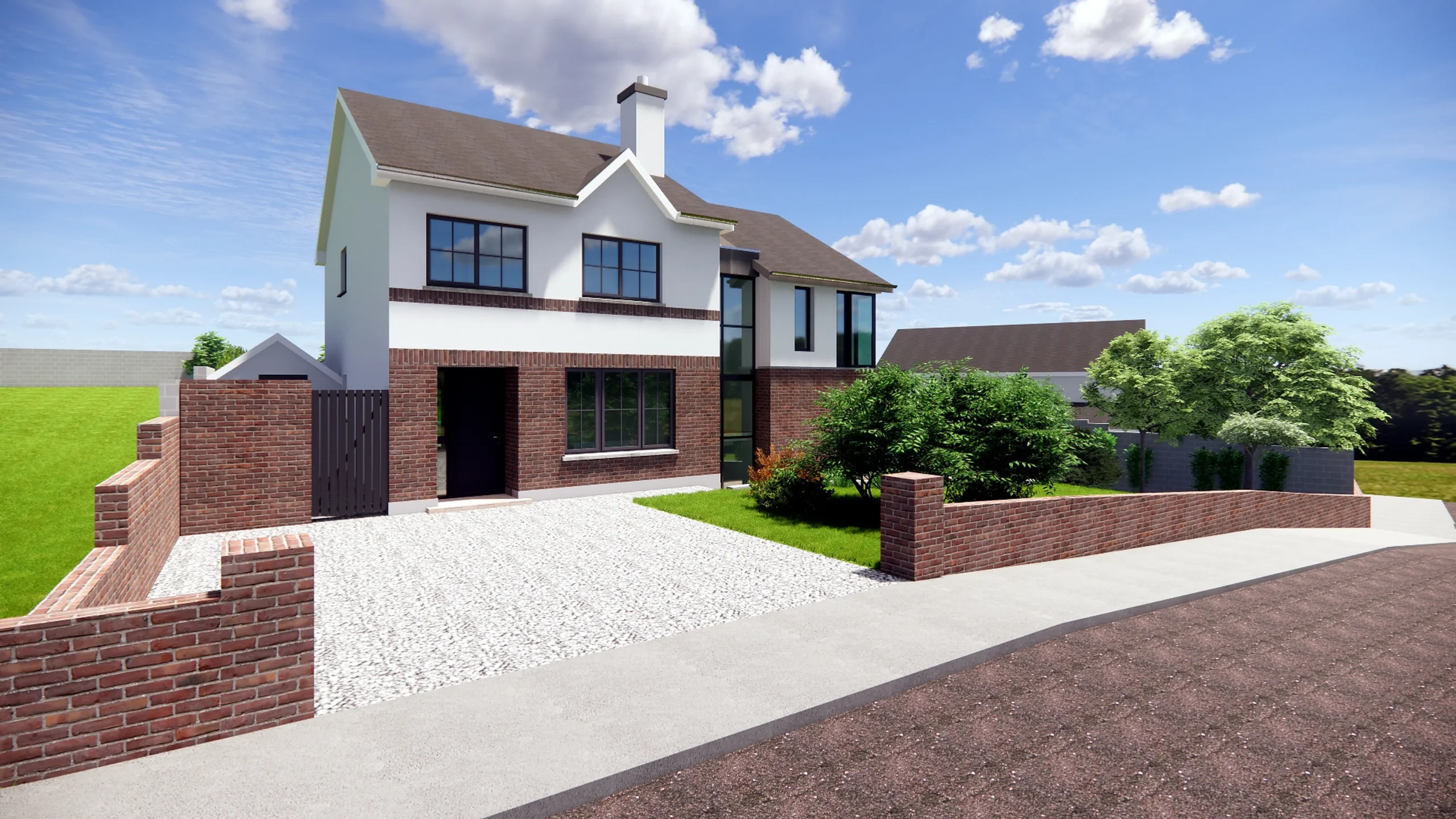 Rendering of proposed project