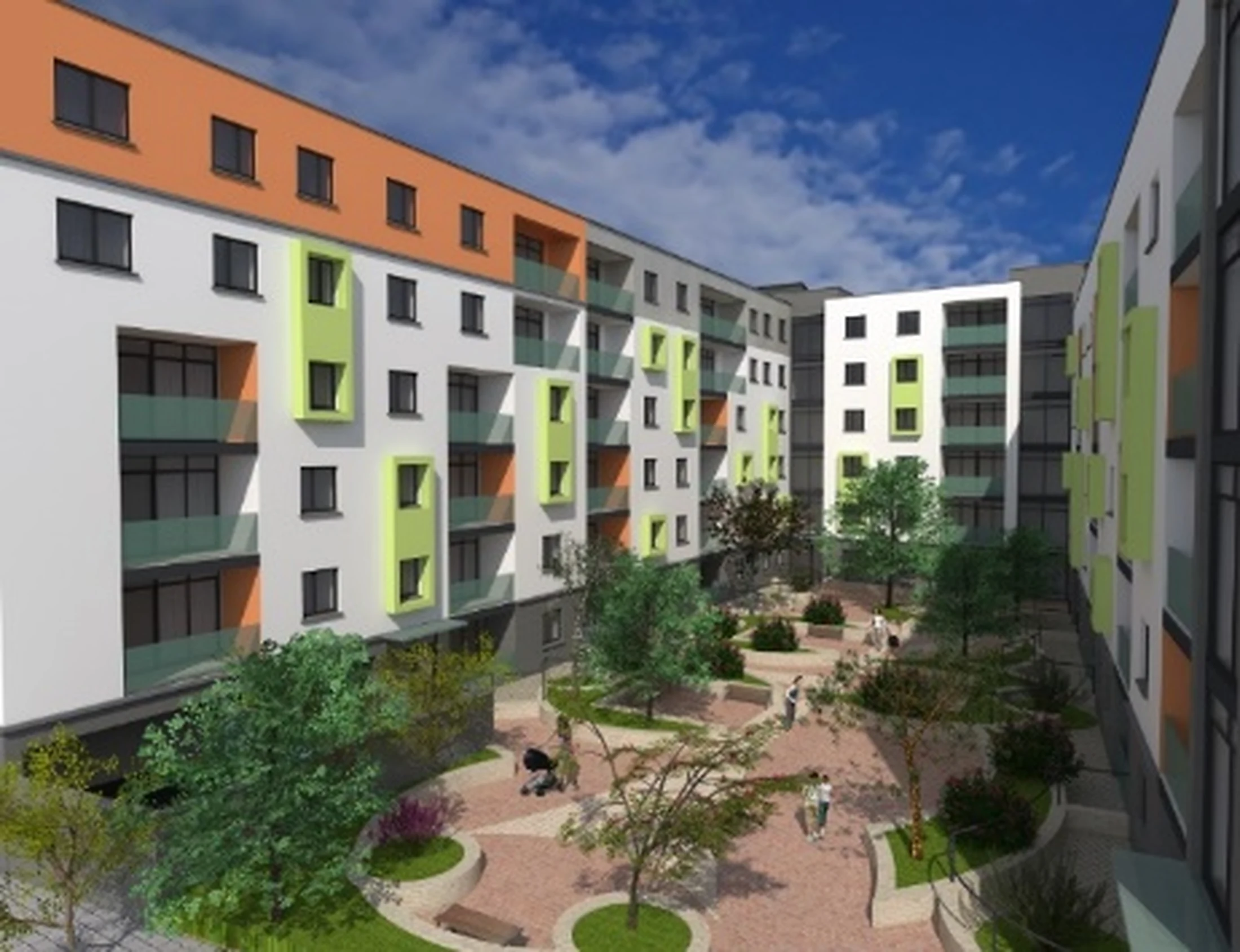 Halliday Mills Apartment Block