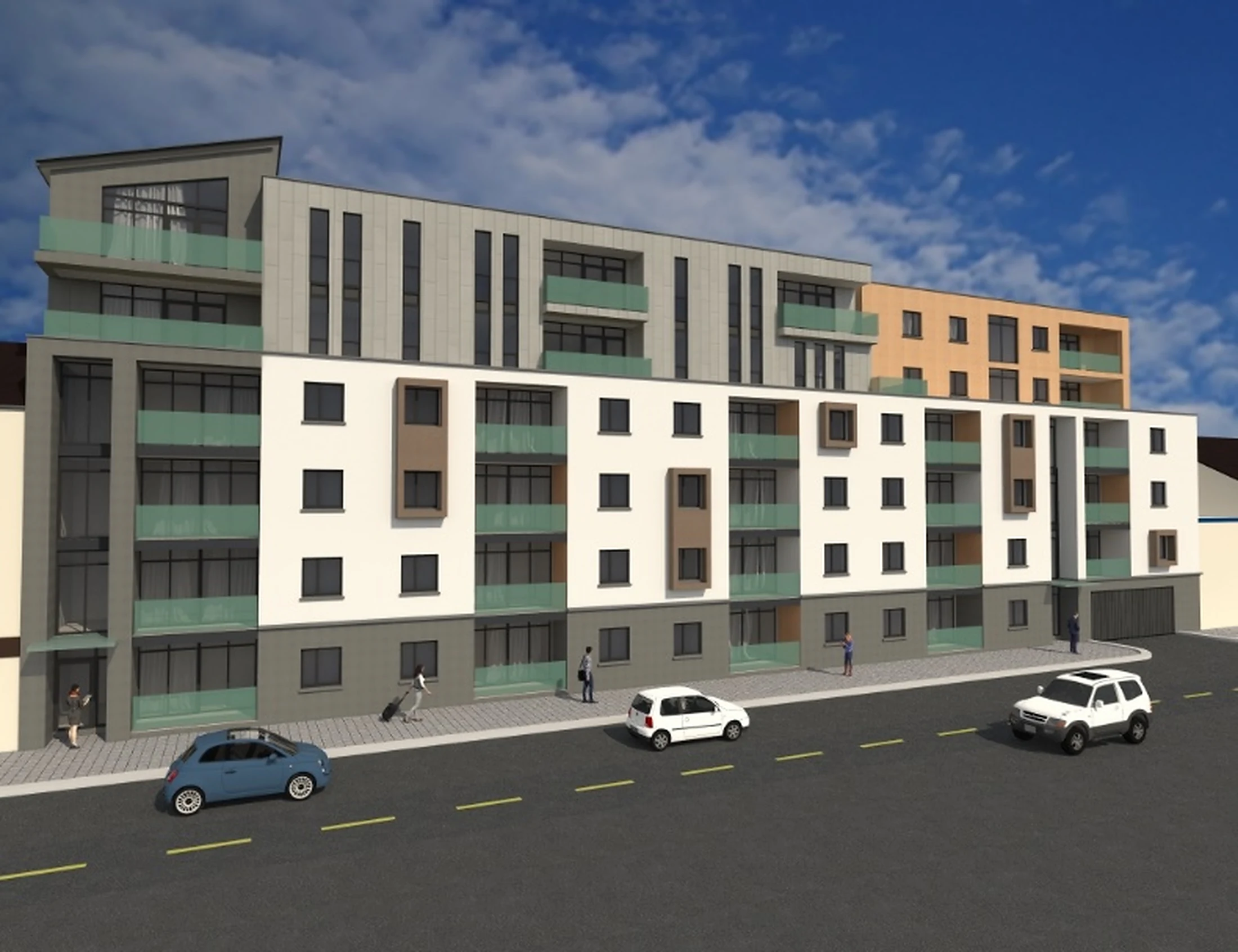 Halliday Mills Apartment Block