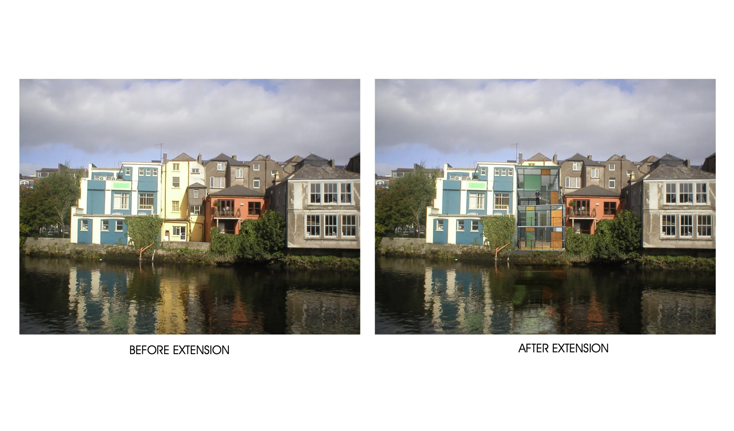 Office on South Mall, Cork before-after