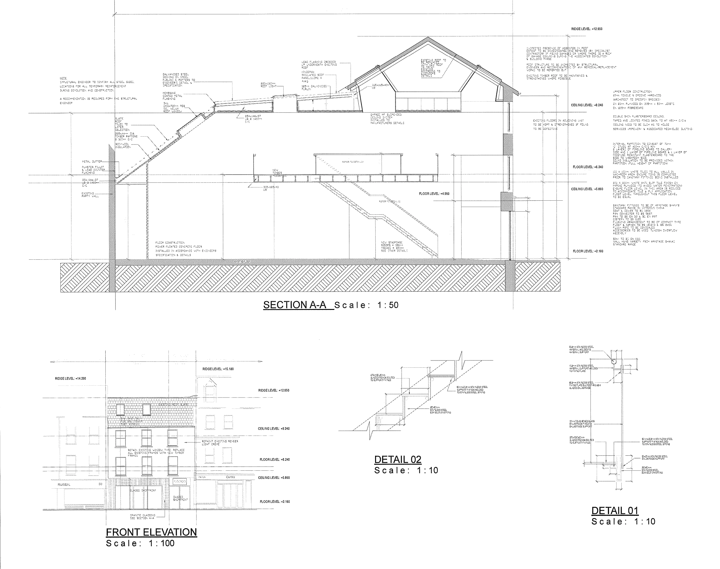 Renovation of retail building Oliver Plunkett Street-plan-02